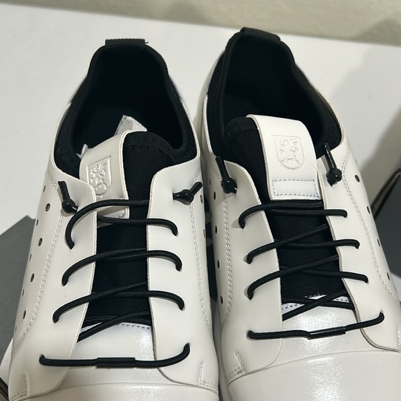 STACY ADAM BOYS SNEAKERS SA HALDEN WHITE Sz 5.5 NEW - Picture 7 of 8